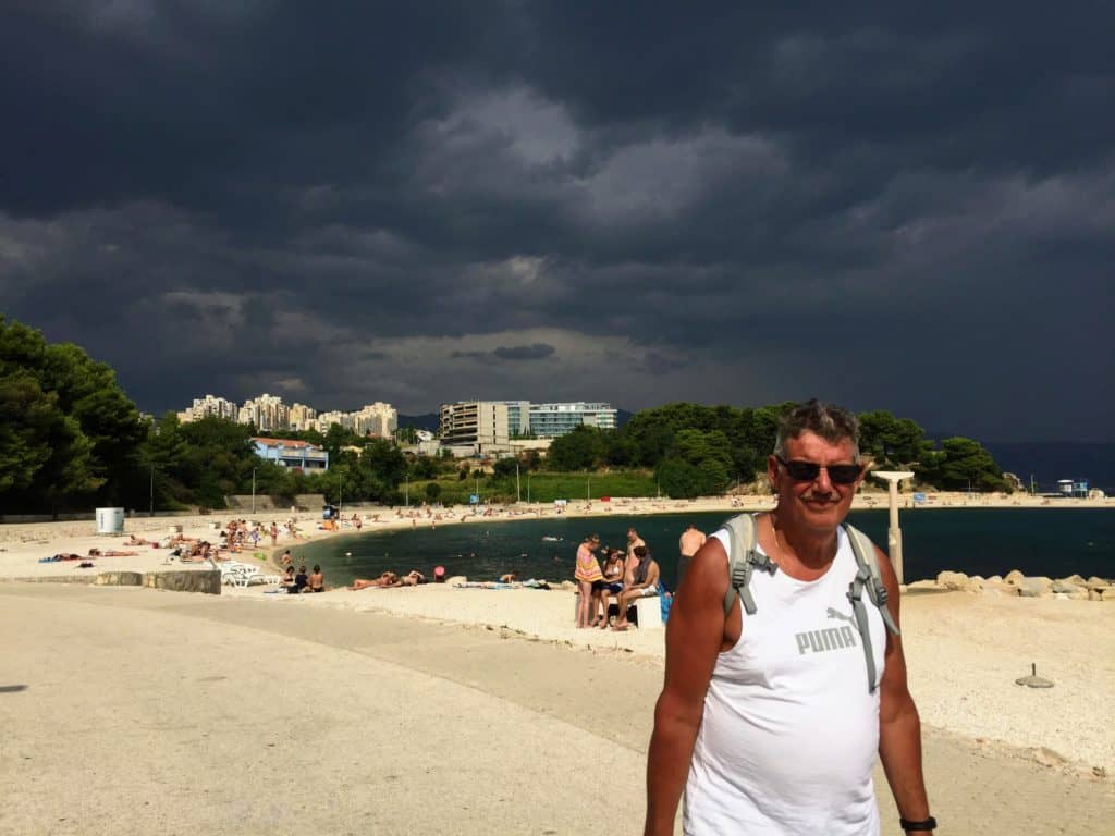Trstenik stranden ved Split